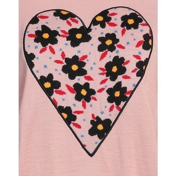 LOVE MOSCHINO Intarsia-knit wool-blend sweater - Picture 4 of 10